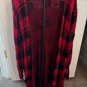 Joseph Deep Red Knit Cardigan